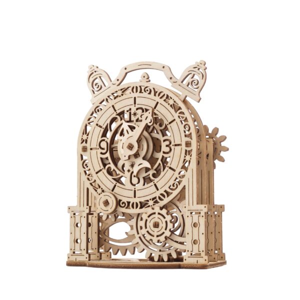 Réveil vintage Ugears – Puzzle 3d en bois