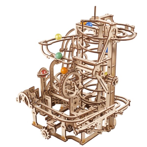 Palan à spirale pour piste de billes Ugears – Puzzle 3d en bois