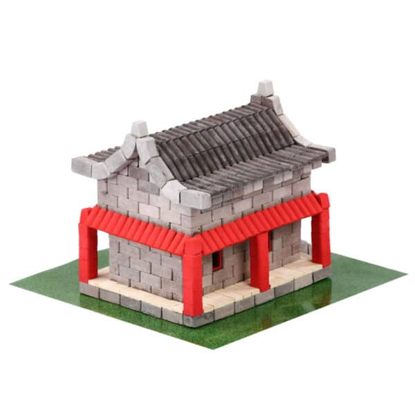 Constructeur de mini-briques "Maison chinoise"- Wise Elk - 600 Pcs.