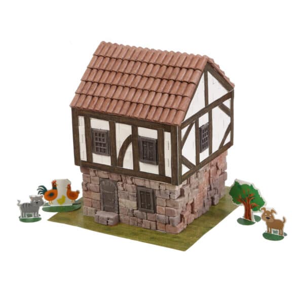 Constructeur de mini-briques "Maison du fermier" - Wise Elk - 590 pcs.