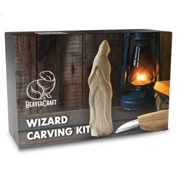 Kit de sculpture sur bois pour débutants Wizard BeaverCraft