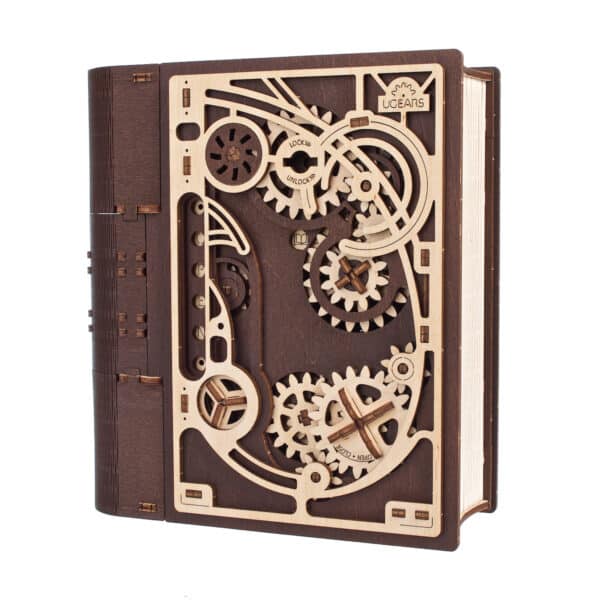 Livre des secrets- Puzzle 3D en bois