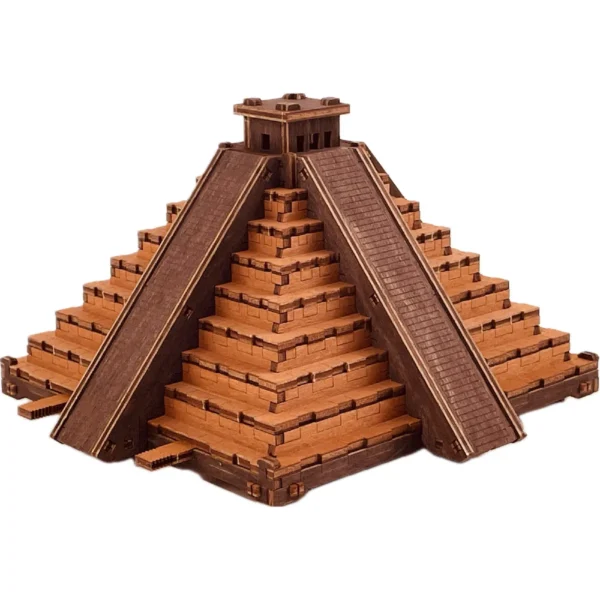 Puzzle 3D bois boîte Pyramide Maya