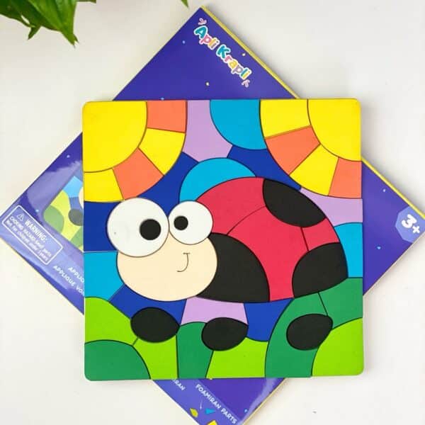 Kit de mosaïque en mousse - Coccinelle - Apli Krapli