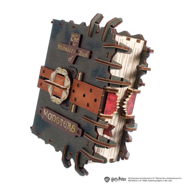 The Monstrous Book of Monsters - 3D wooden puzzle