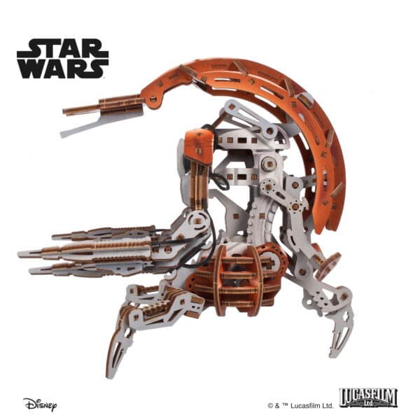 Droideka - Ugears 3D wooden puzzle