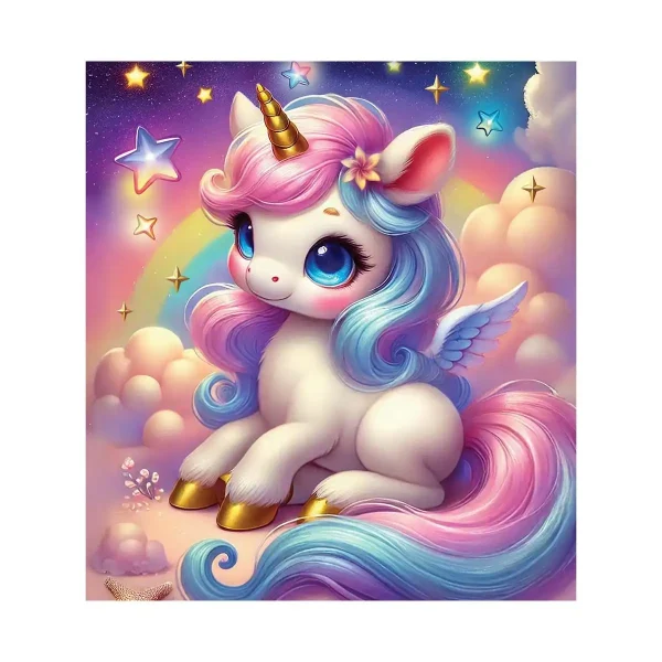 Puzzle en bois 20 Rêves Magiques de Licorne